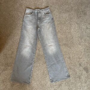 Anthropologie Wide Leg Pilcro Gray Jeans